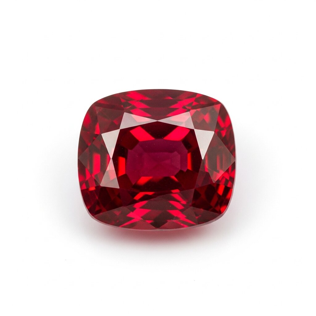 Ruby, Cushion Cut, 2.3ct
