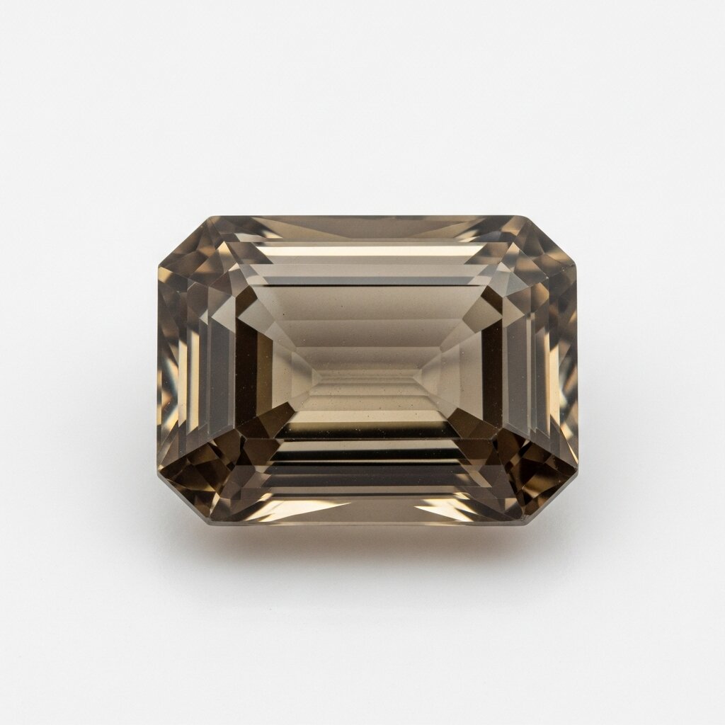 Smoky Quartz, Emerald Cut, 12ct