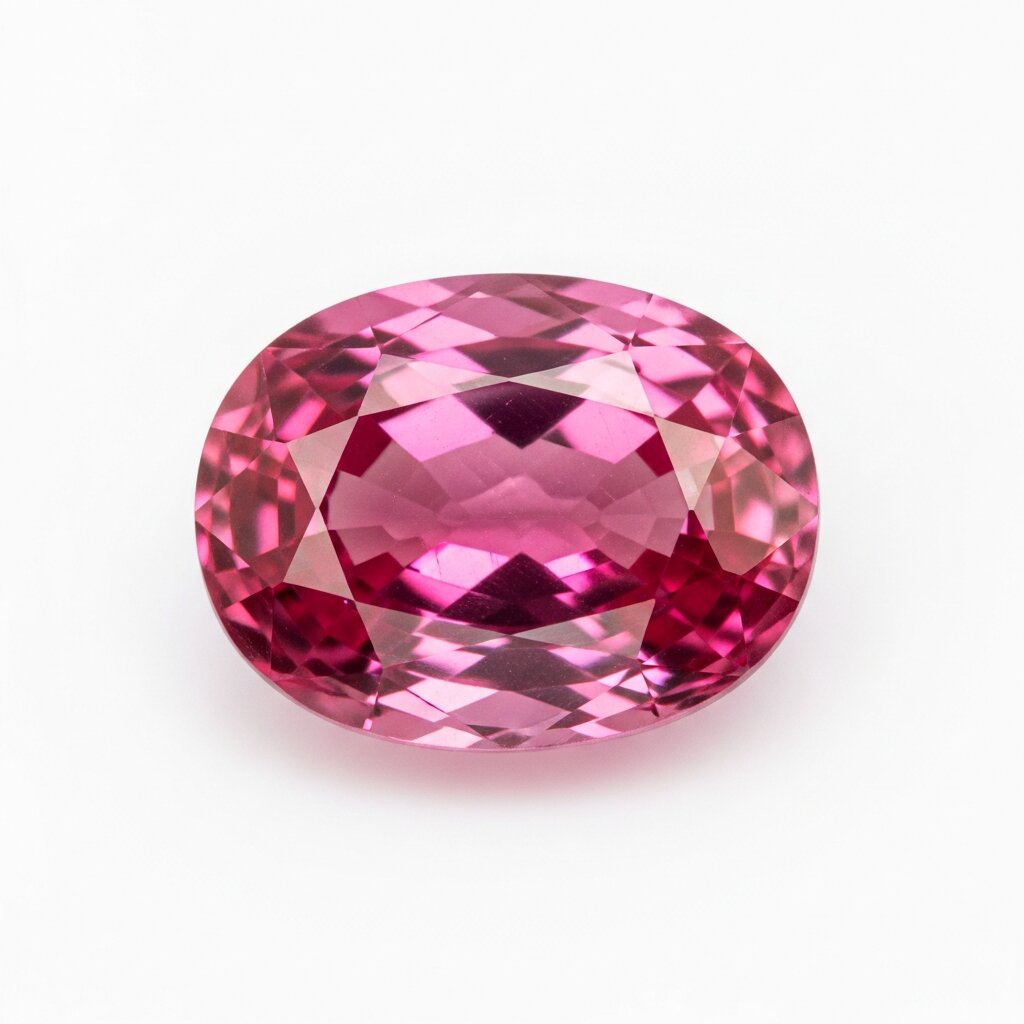 Pink Tourmaline, Oval Cut, 5.2ct