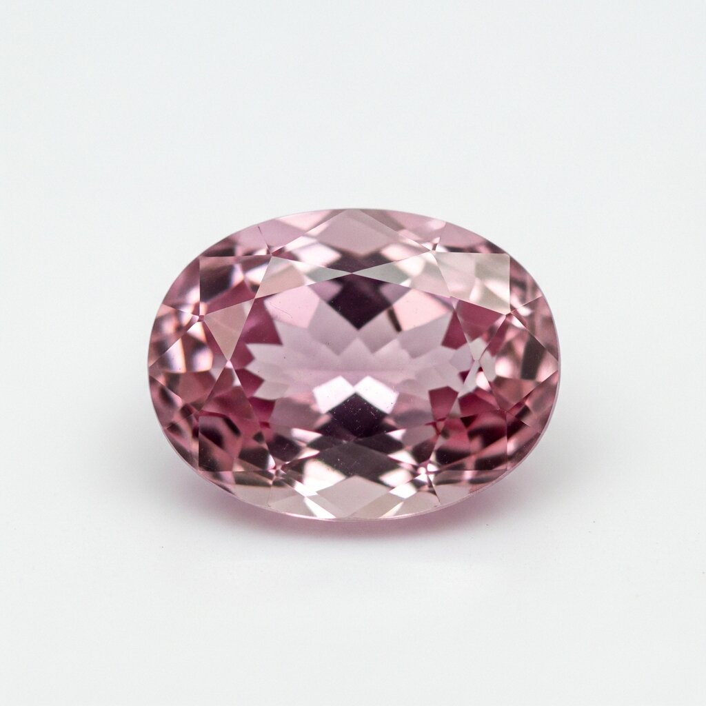 Pink Kunzite, Oval Cut, 6.2ct