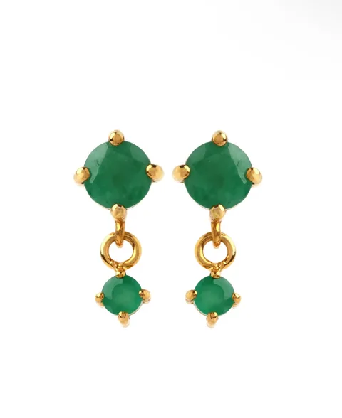 Emerald Earrings