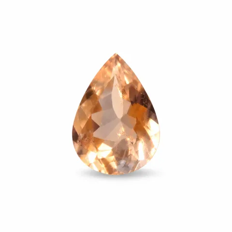 Morganite, Pear Cut, 0.9 ct